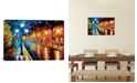 iCanvas Blue Lights I by Leonid Afremov Gallery-Wrapped Canvas Print - 18" x 26" x 0.75"